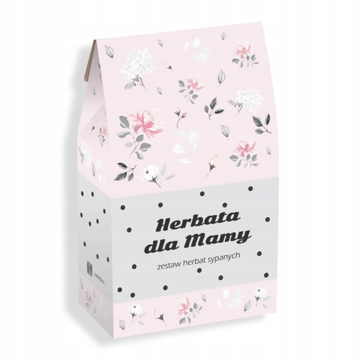 ZESTAW PREZENTOWY UPOMINKOWY BOX NA DZIEŃ MATKI URODZINY DLA MAMY TEŚCIOWEJ - MIX 10 RÓŻNYCH HERBAT SYPANYCH LIŚCIASTYCH