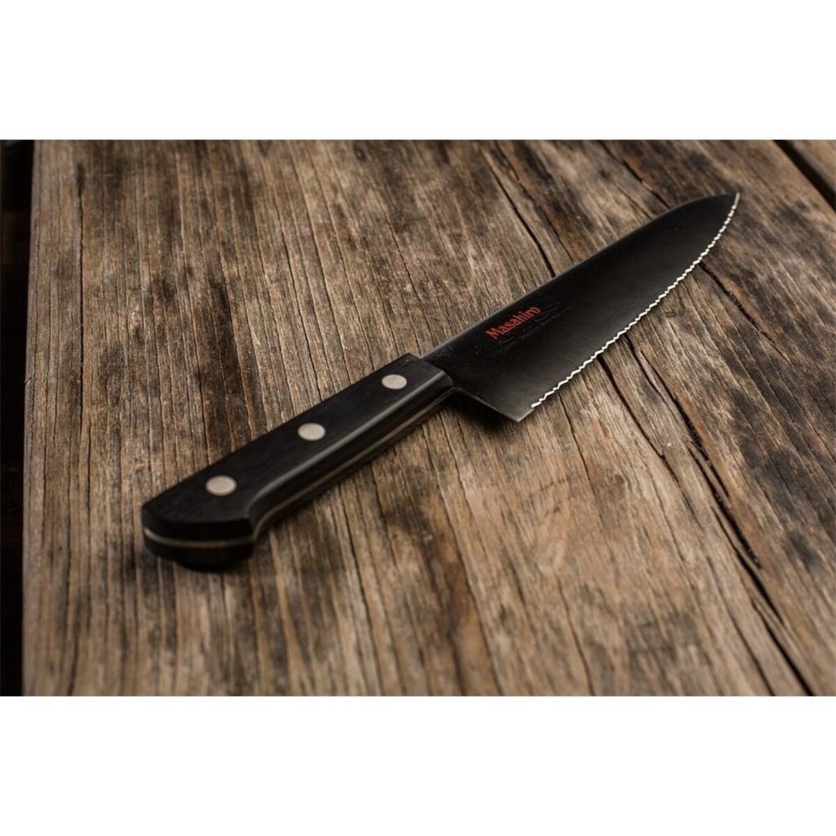 Masahiro nóż bwh chef wave edge 180mm 14040