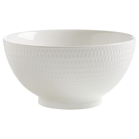 Miska Diamonds Round, biała, 20 cm, 1870 ml