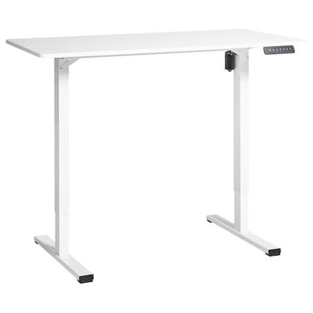 Biurko regulowane elektrycznie TAVARES Biały 120 cm 60 cm