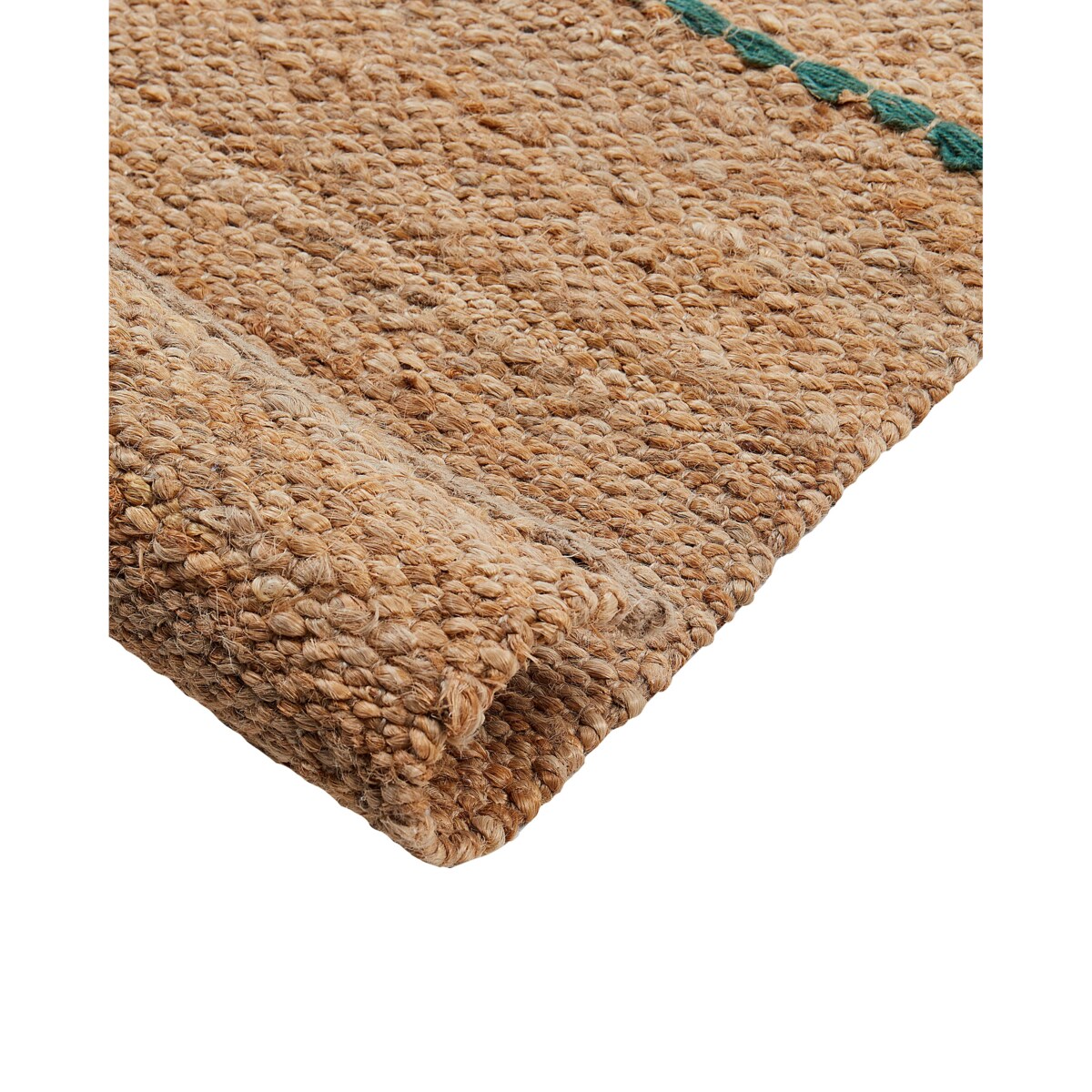 Dywan z juty 70 x 200 cm beżowy UZUNTA