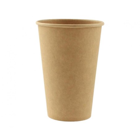 Kubeczki papierowe GoG Kraft, duże, 375 ml, 6 szt.