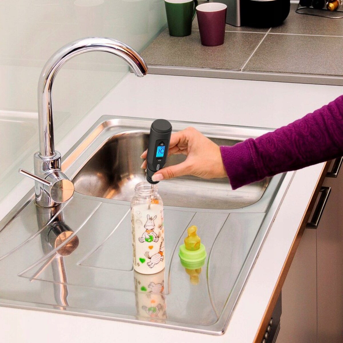 XAVAX Termometr kuchenny do mięsa, żywności, napojów z sondą cyfrowy