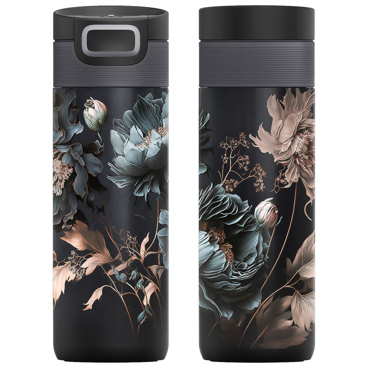 Edycja limitowana Kambukka kubek termiczny Etna 500ml Dark Flowers termos