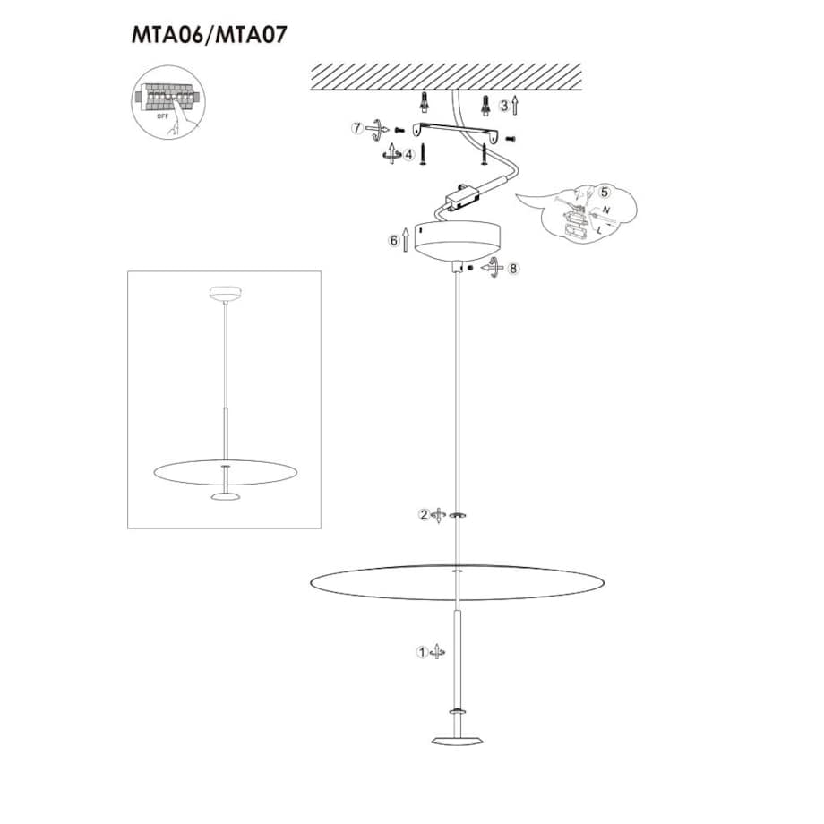 LAMPA WISZĄCA ASTRELIA CEGLASTY BRĄZ, MINIMALISTYCZNA ELEGANCJA