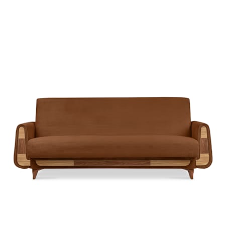 KONSIMO GUSTAVO II Sofa 3-osobowa, kolor Pomarańczowy
