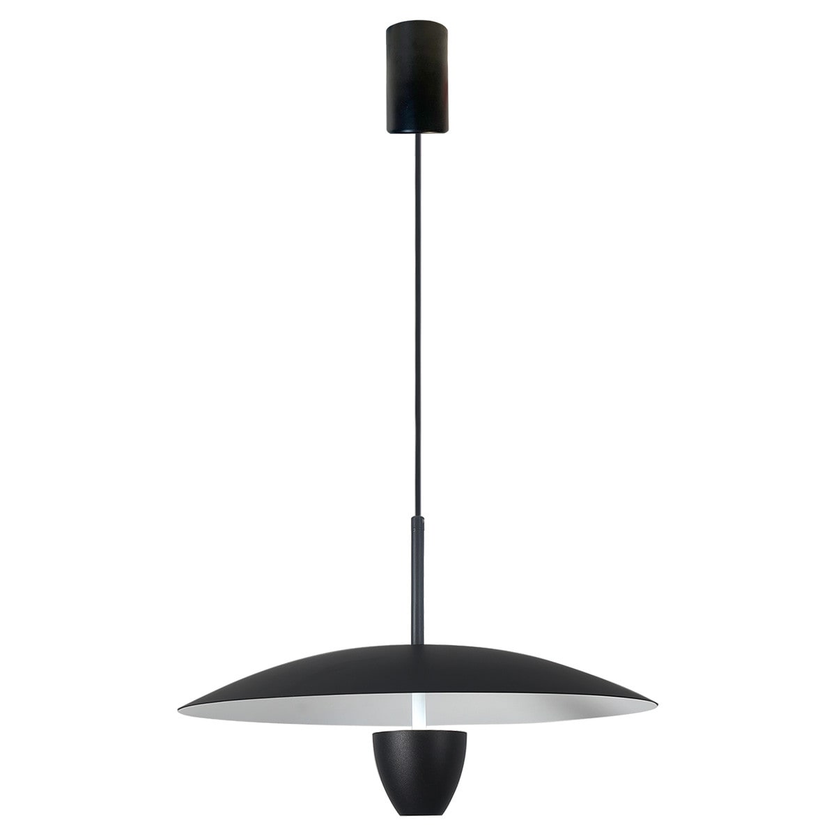 Lampa wisząca Light Prestige Ufo czarny LED CCT 3000K/4000K/6000K (regulowana) 1 szt.