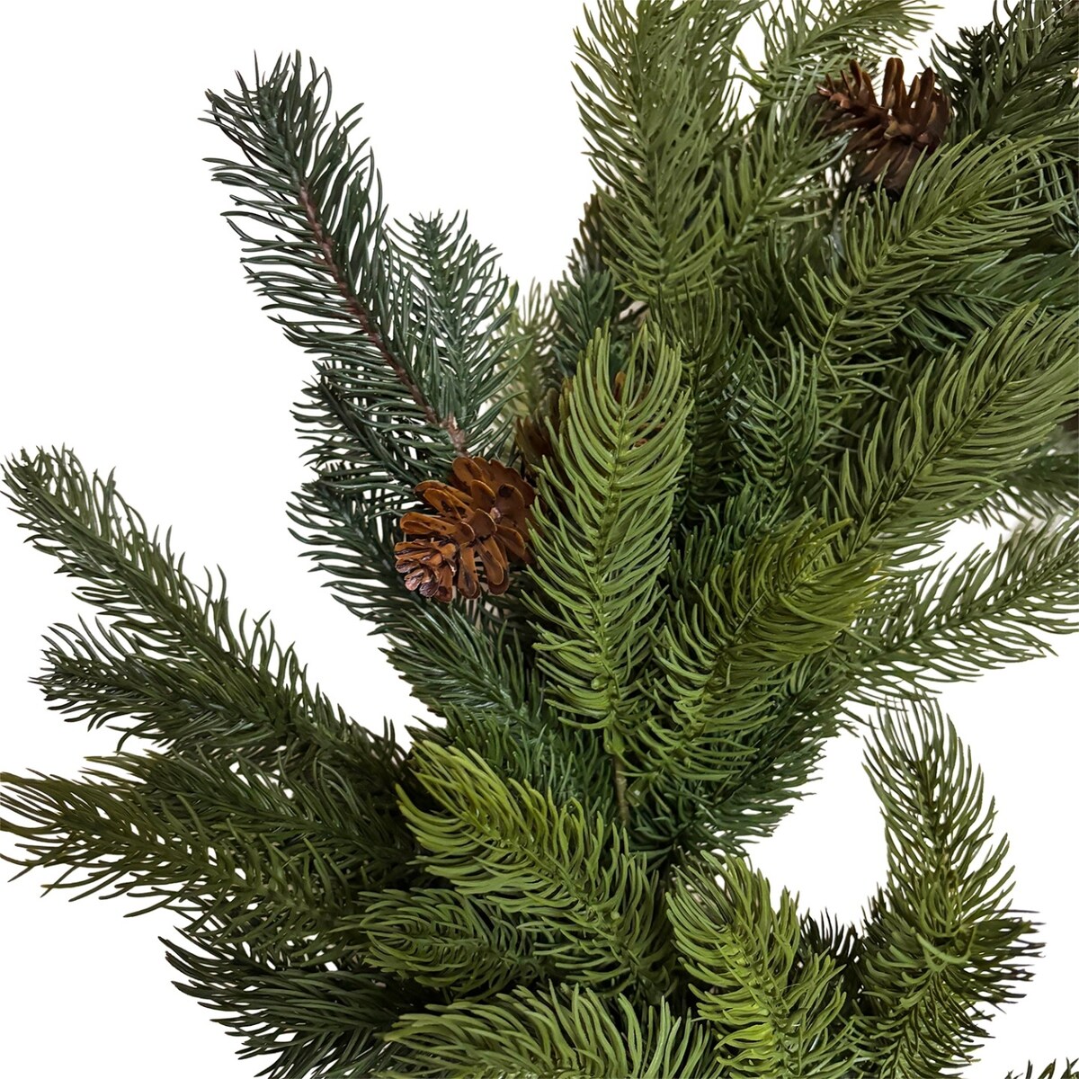 Wianek Świąteczny Świerk z Szyszkami 60 cm