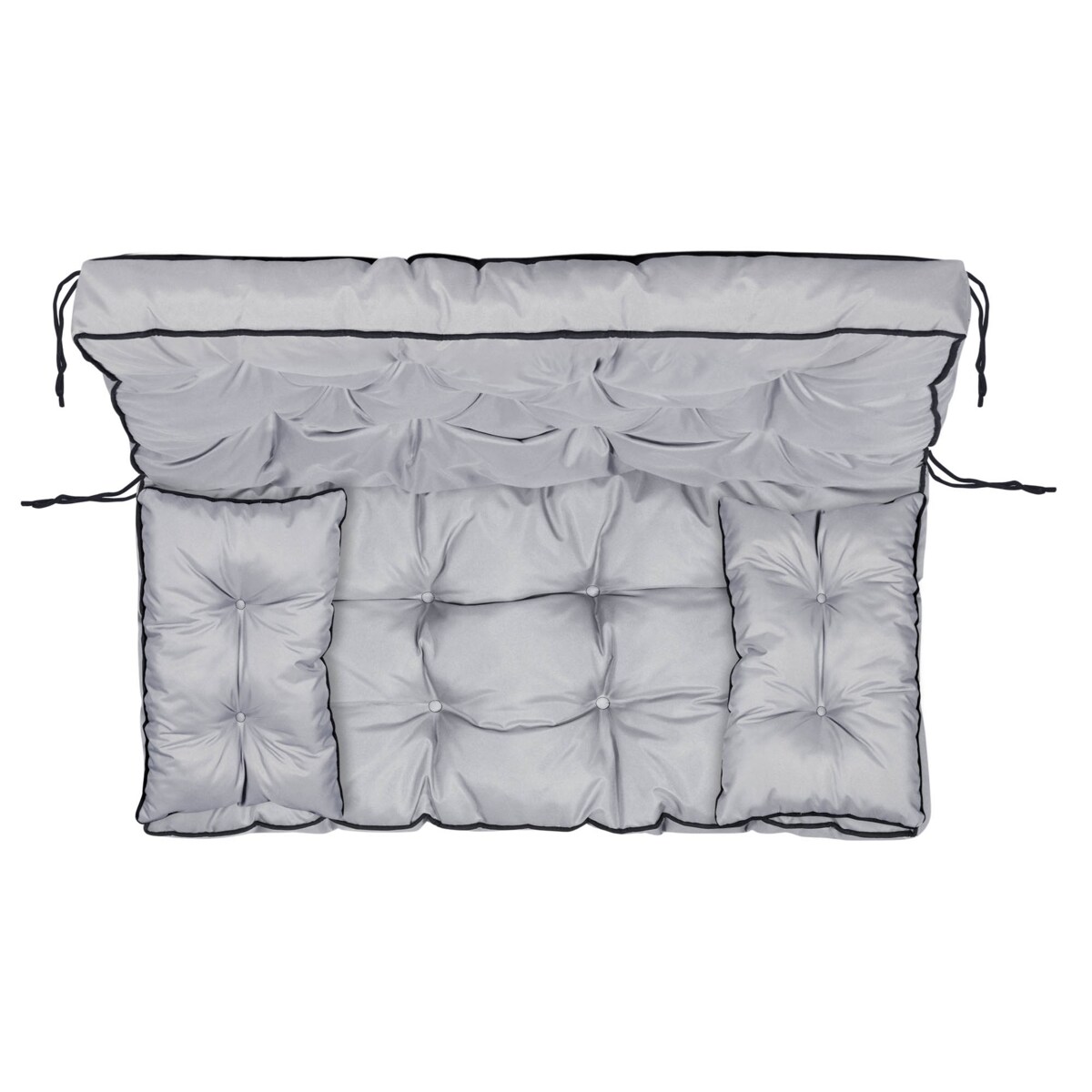 Poduszka Huśtawkę Ogrodową 120X60X50 Cm + 2 Poduszki Na Ławkę Ogrodowa