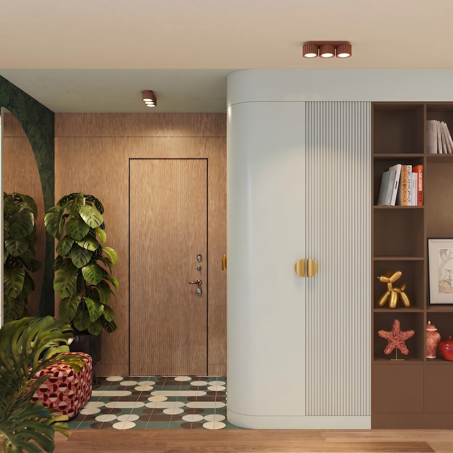 Plafon AURA 3 mocca Gx53