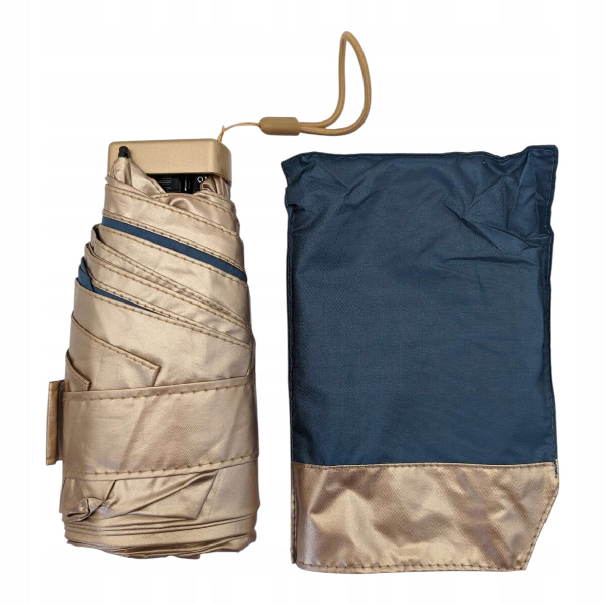 Parasolka kieszonkowa składana LEKKA MAŁA kompaktowa PARASOL MAŁY mini