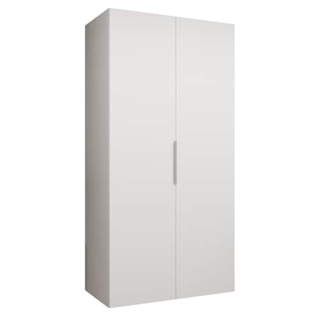 Szafa uchylna otwierana MARBELLA 1 100 wys. 202 cm Biały + u. Kaszmir