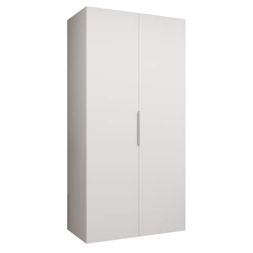 Szafa uchylna otwierana MARBELLA 1 100 wys. 202 cm Biały + u. Kaszmir