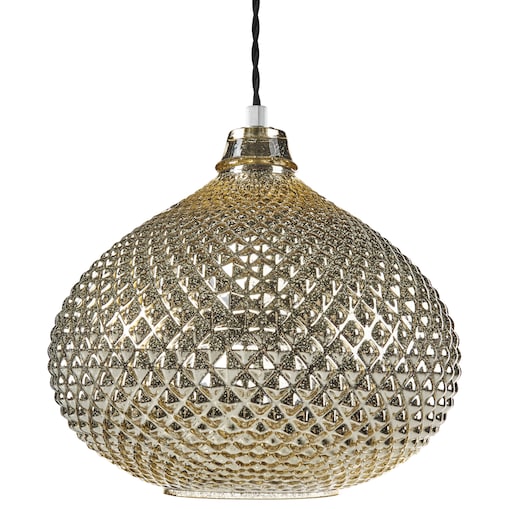 Lampa wisząca MADON Szkło Złoty