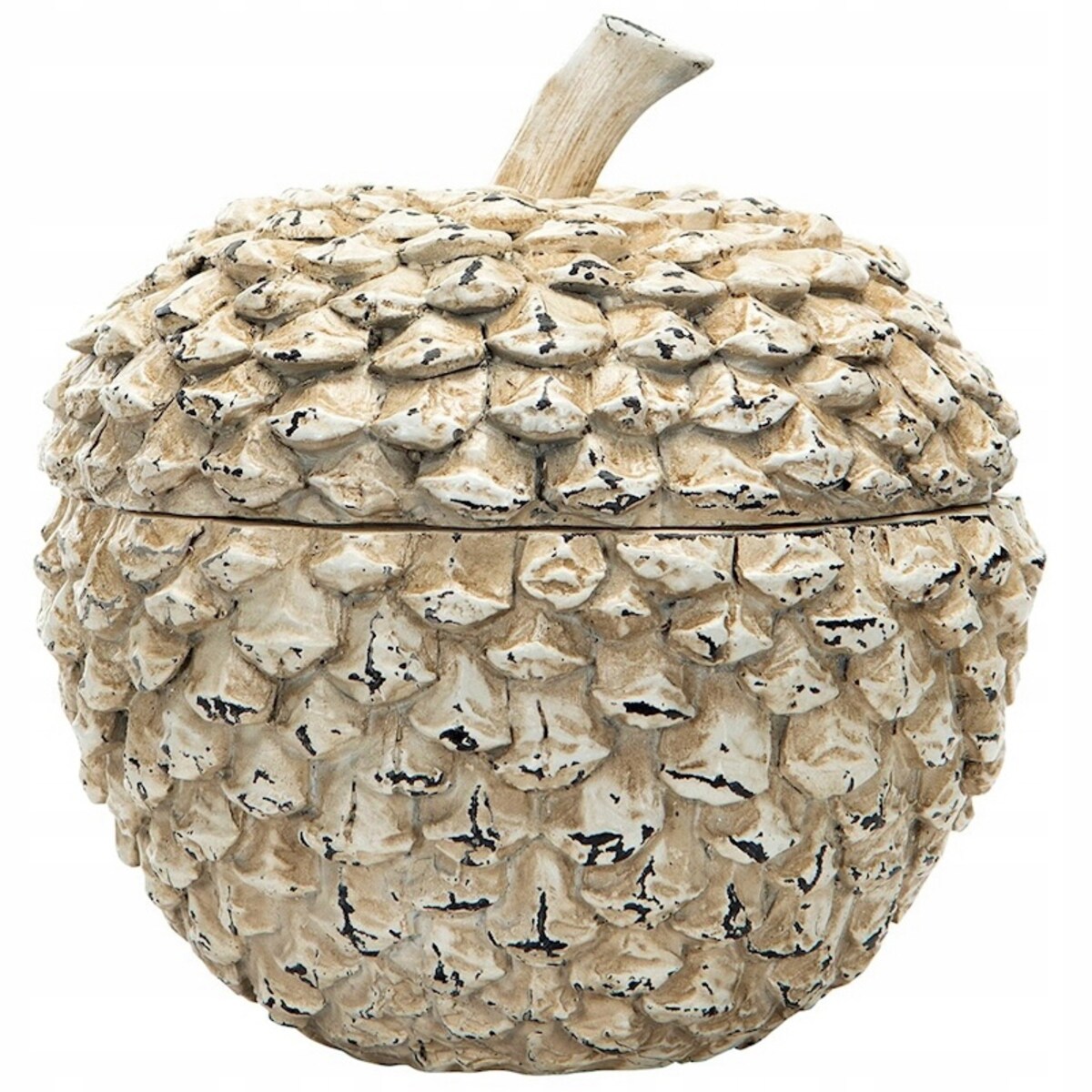 PUDEŁKO POJEMNIK SZYSZKA NA DROBIAZGI PIENIĄDZE KLUCZE MONETY CUKIERKI 15cm