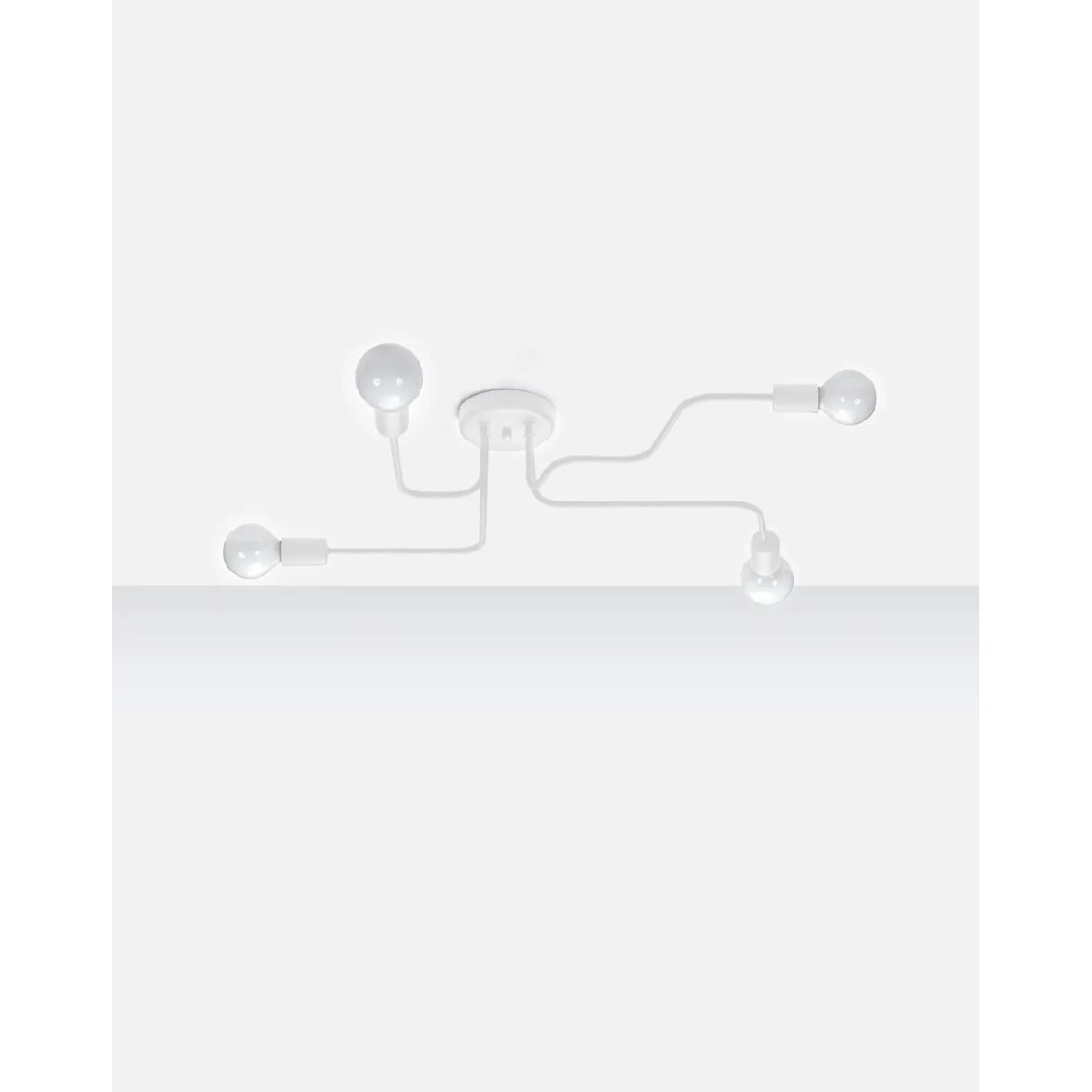 Żyrandol VECTOR 4 biały