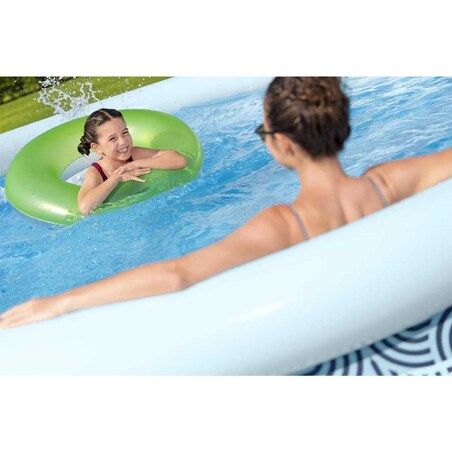 Basen ogrodowy rozporowy okrągły dla dzieci 396x84 cm Bestway zestaw 9w1