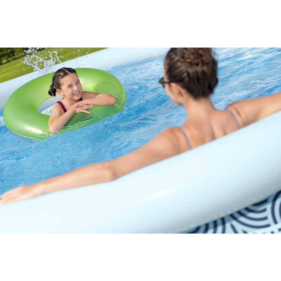 Basen ogrodowy rozporowy okrągły dla dzieci 396x84 cm Bestway zestaw 9w1