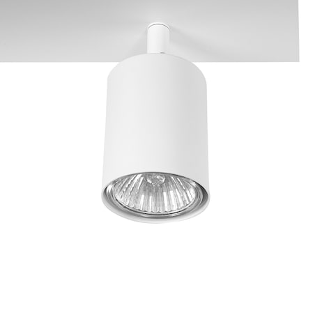 Lampa spot 4-punktowa TIGRIS Biały Metal Regulowana