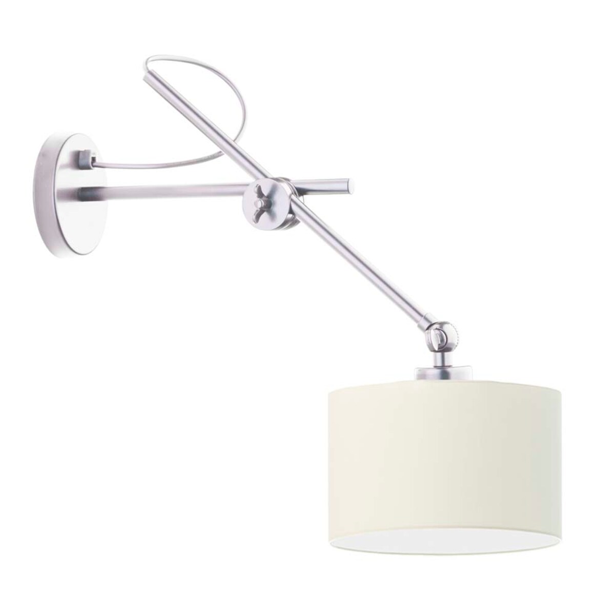 Kinkiet przegubowy lampa ścienna lampa na ścianę regulowany z abażurem walec MODERN