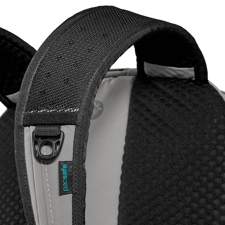 Plecak wycieczkowy antykradzieżowy 25l Pacsafe ECO - szary, z econylu