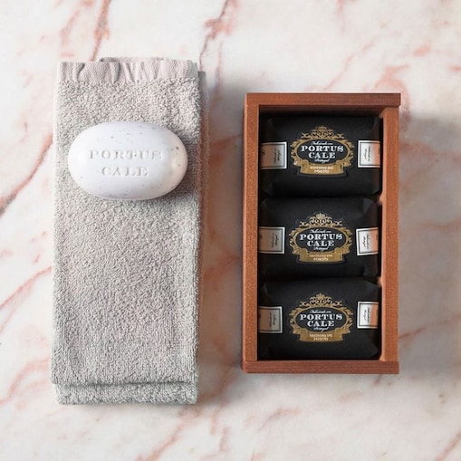 Mydła w kostce Portus Cale Ruby Red 3szt