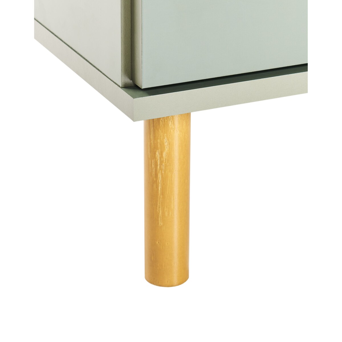 Szafka nocna 2 szuflady WALPOLE Zielony