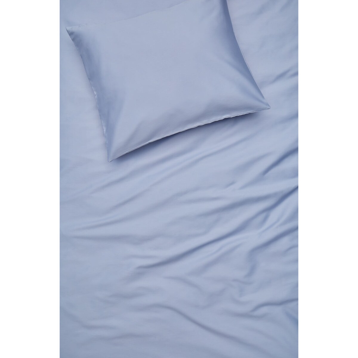 Poszewka satynowa ice blue 70 x 80 cm