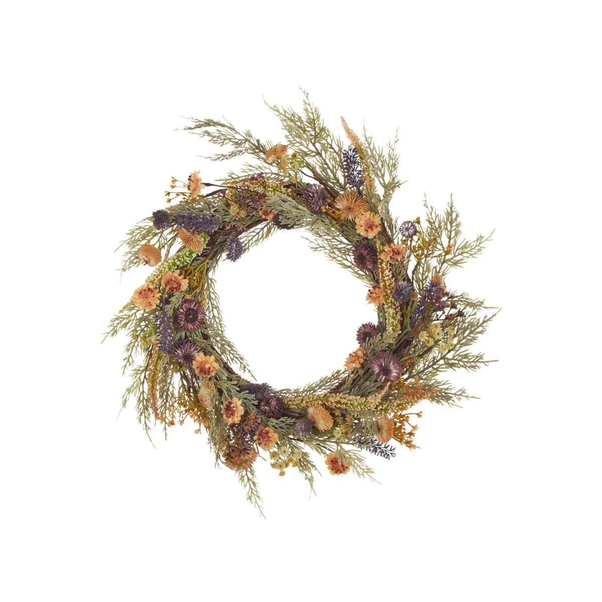 Wieniec dekoracyjny 45 cm zielony CAMRUN