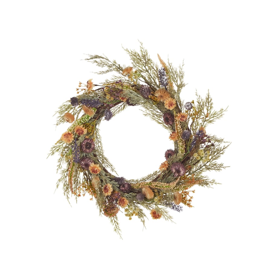 Wieniec dekoracyjny 45 cm zielony CAMRUN