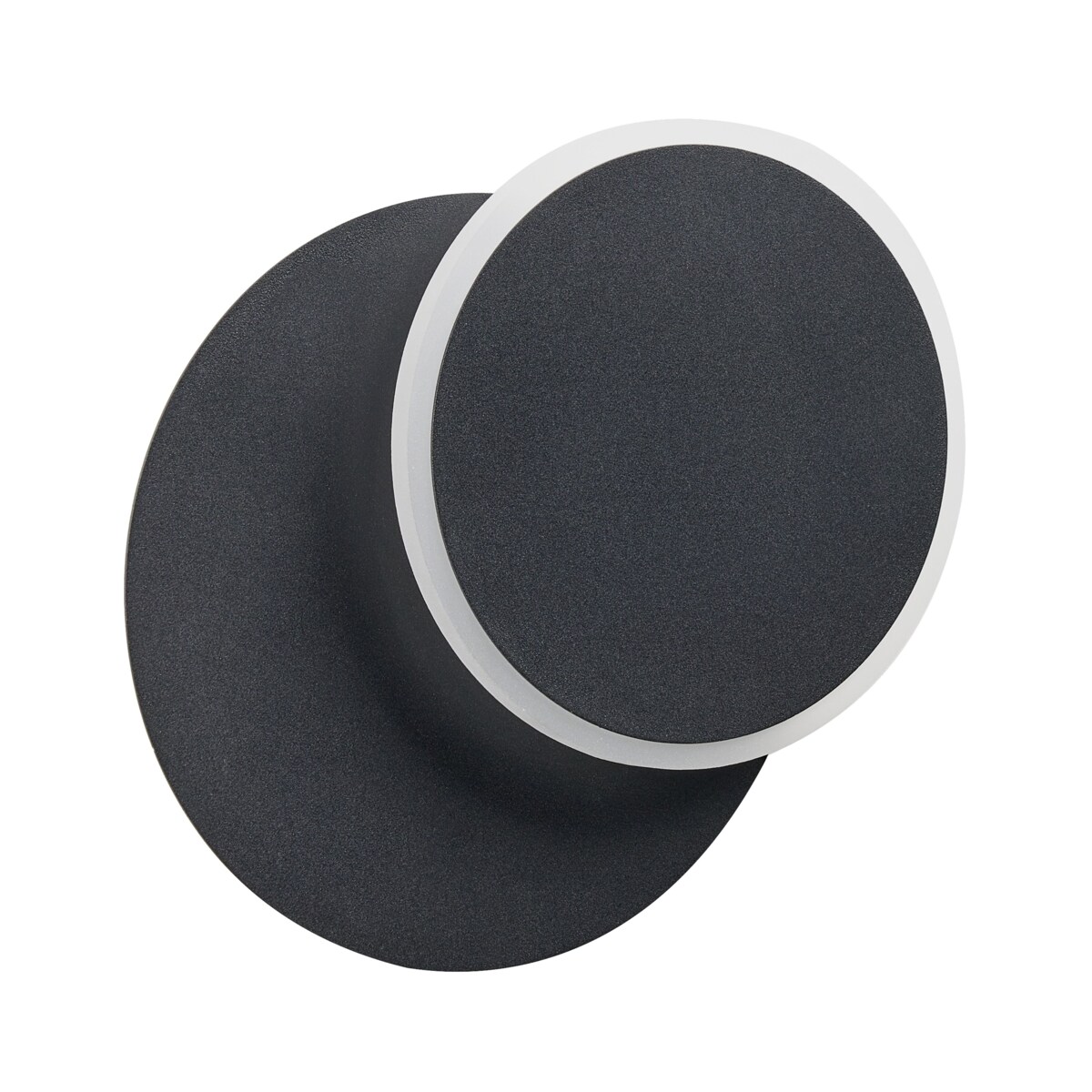 Zestaw 2 lamp ściennych SEMNON LED Metal Czarny