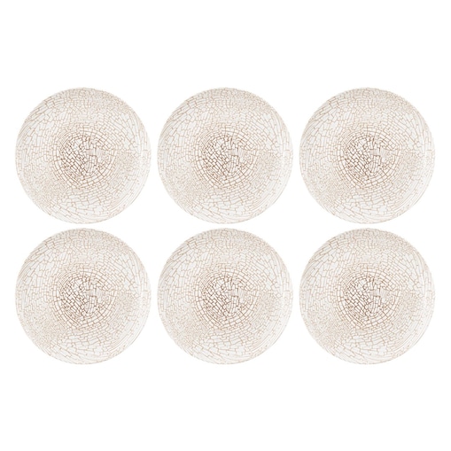 SELTMANN LIBERTY KRAKELEE Zestaw 6 talerzy do sałatek 22.5 cm