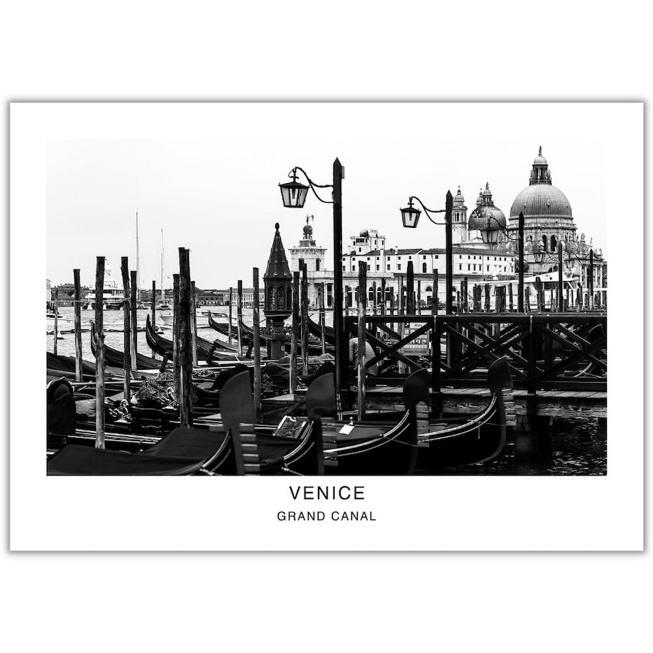 plakat venice grand canal włochy 21x30 cm