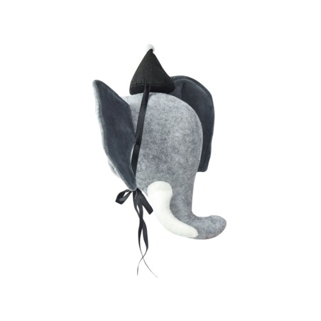 Pluszowa dekoracja ścienna słoń szary BADOU