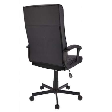 Fotel biurowy COMFORT ekoskóra czarny