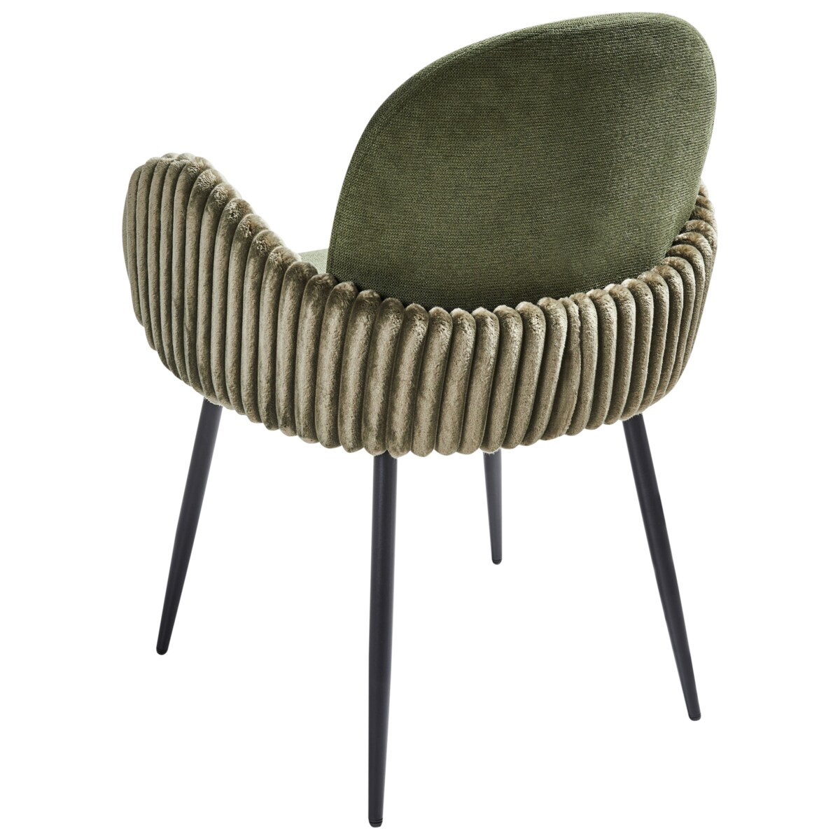 Zestaw 2 krzeseł do jadalni AMITY Zielony