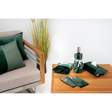 Welurowe Etui na chusteczki Garden