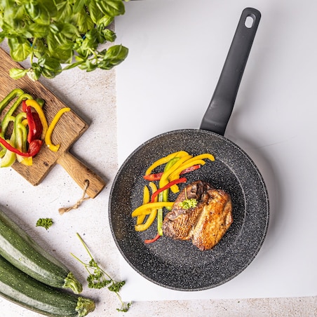 Patelnia z powłoką marmurową 24cm indukcja KLAUSBERG