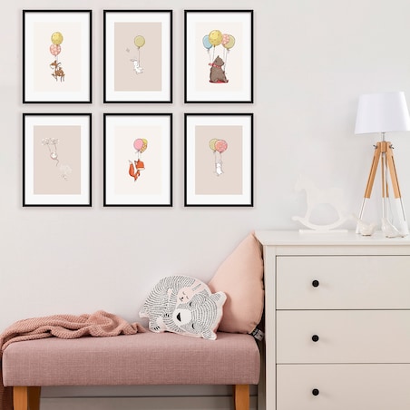 Obrazek Bubble Dreams Rabbit I, 30x40cm