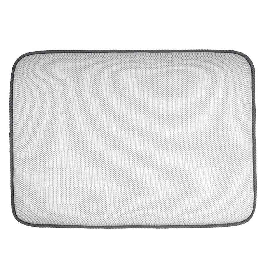 Legowisko dla psa prostokątne L 3D jasnoszare