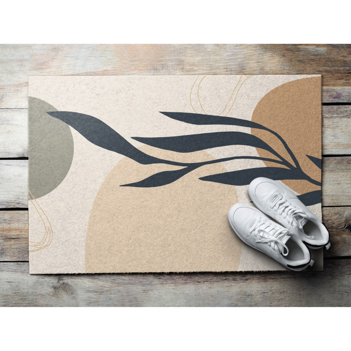 Wycieraczka do wnętrz Elegancka roślina 90x60 cm