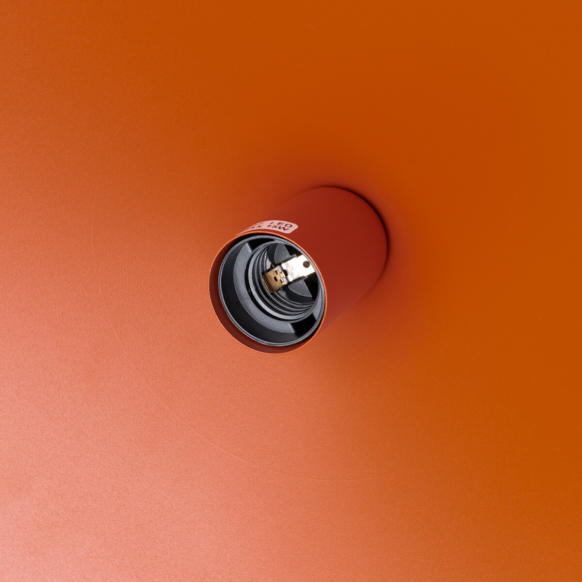 Lampa wisząca NOX 40 ochra czerwona
