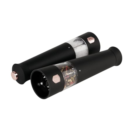 Elektryczne młynki 2 szt do pieprzu i soli BerlingerHaus Black Rose BH-9499