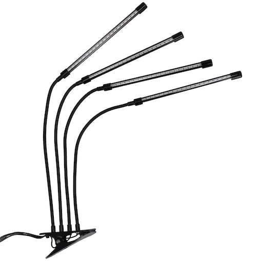 Lampa Led Do Wzrostu Roślin 80 Diod Timer 25 W Uprawa Roślin Do Domu Bez Zasilacza Sieciowego