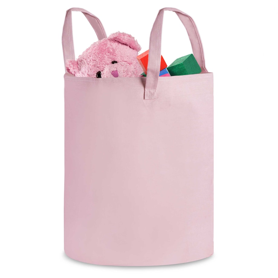 Kosz na zabawki akcesoria Nukido różowy