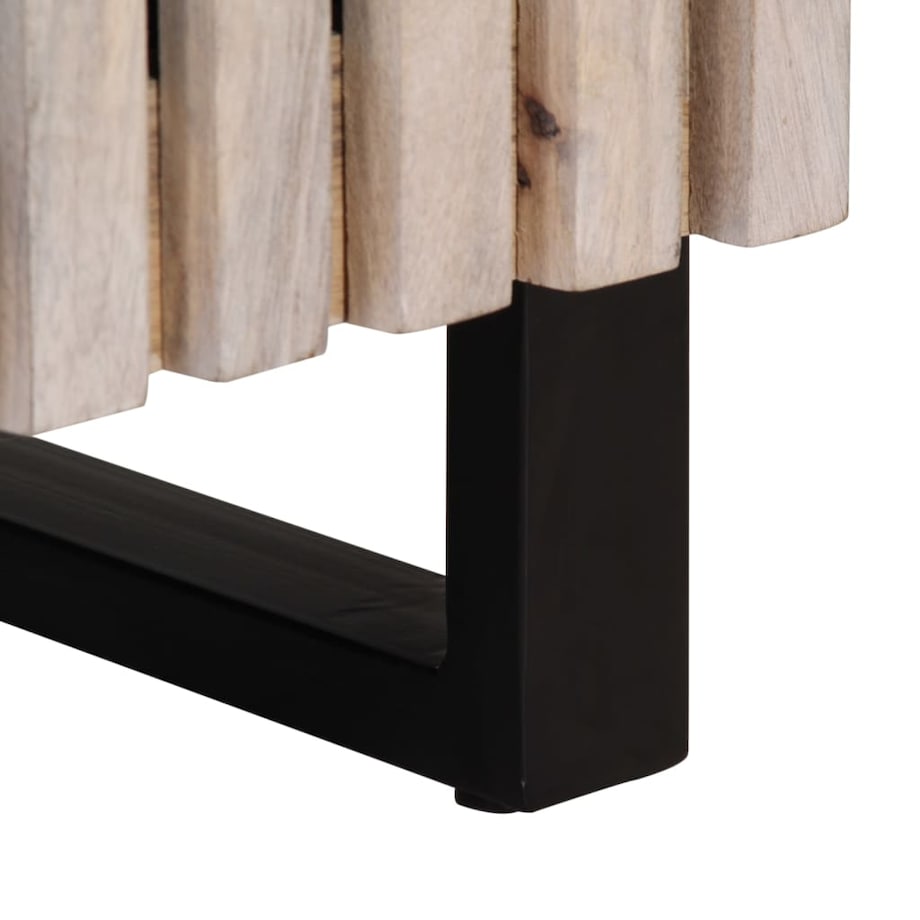 vidaXL Szafka łazienkowa, 38x34x58 cm, lite drewno mango