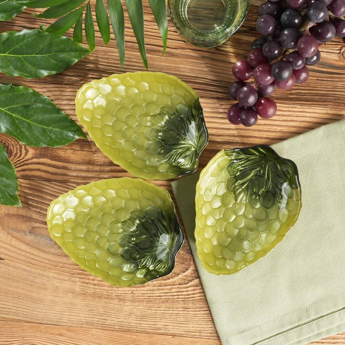 Miseczka szklana 15,5 cm WINOGRONA