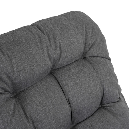 Zestaw Mebli Ogrodowych Wypoczynkowy Na Taras Ogród Działkę Szary MEGARA