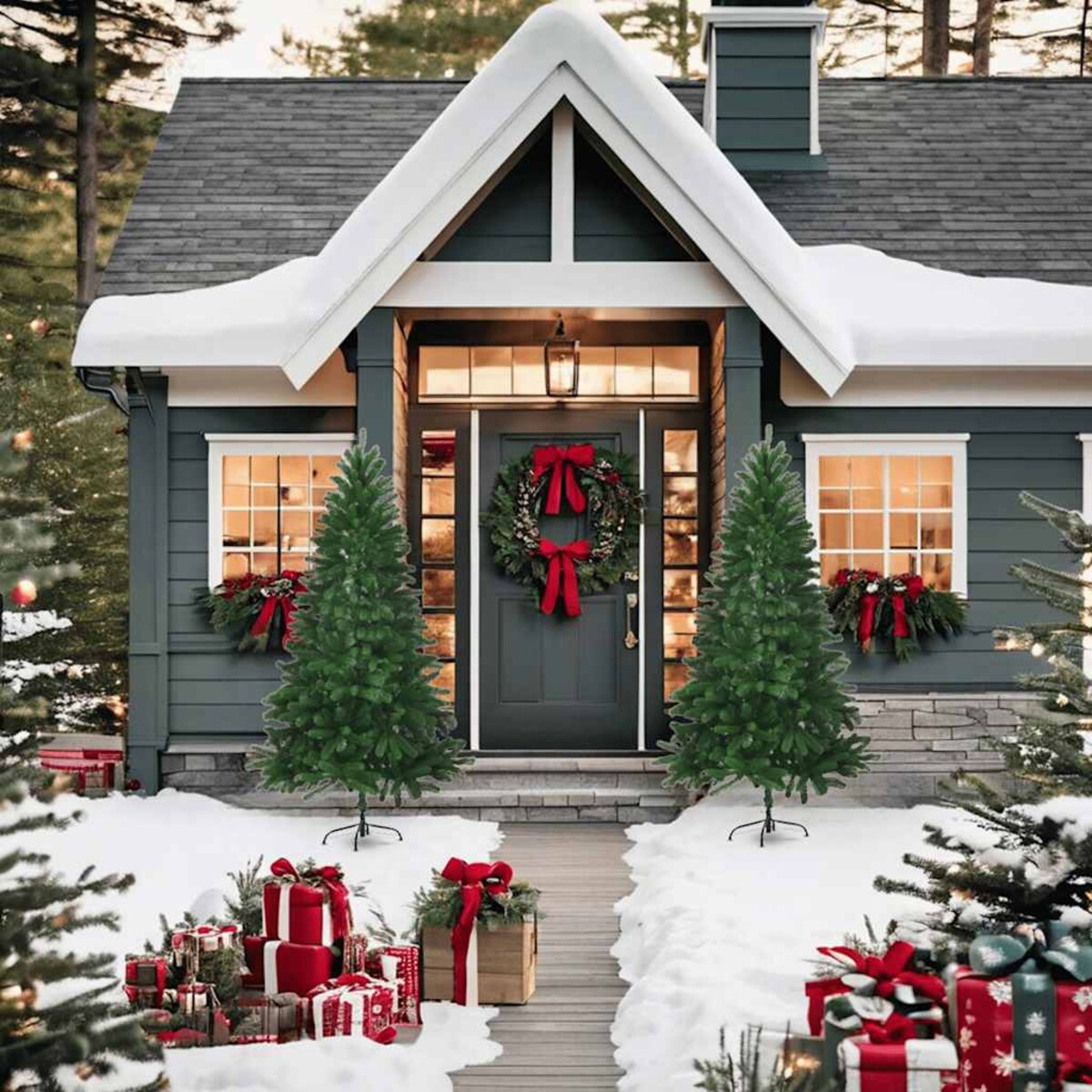 vidaXL Sztuczna choinka z realistycznymi igłami, 150 cm, zielona