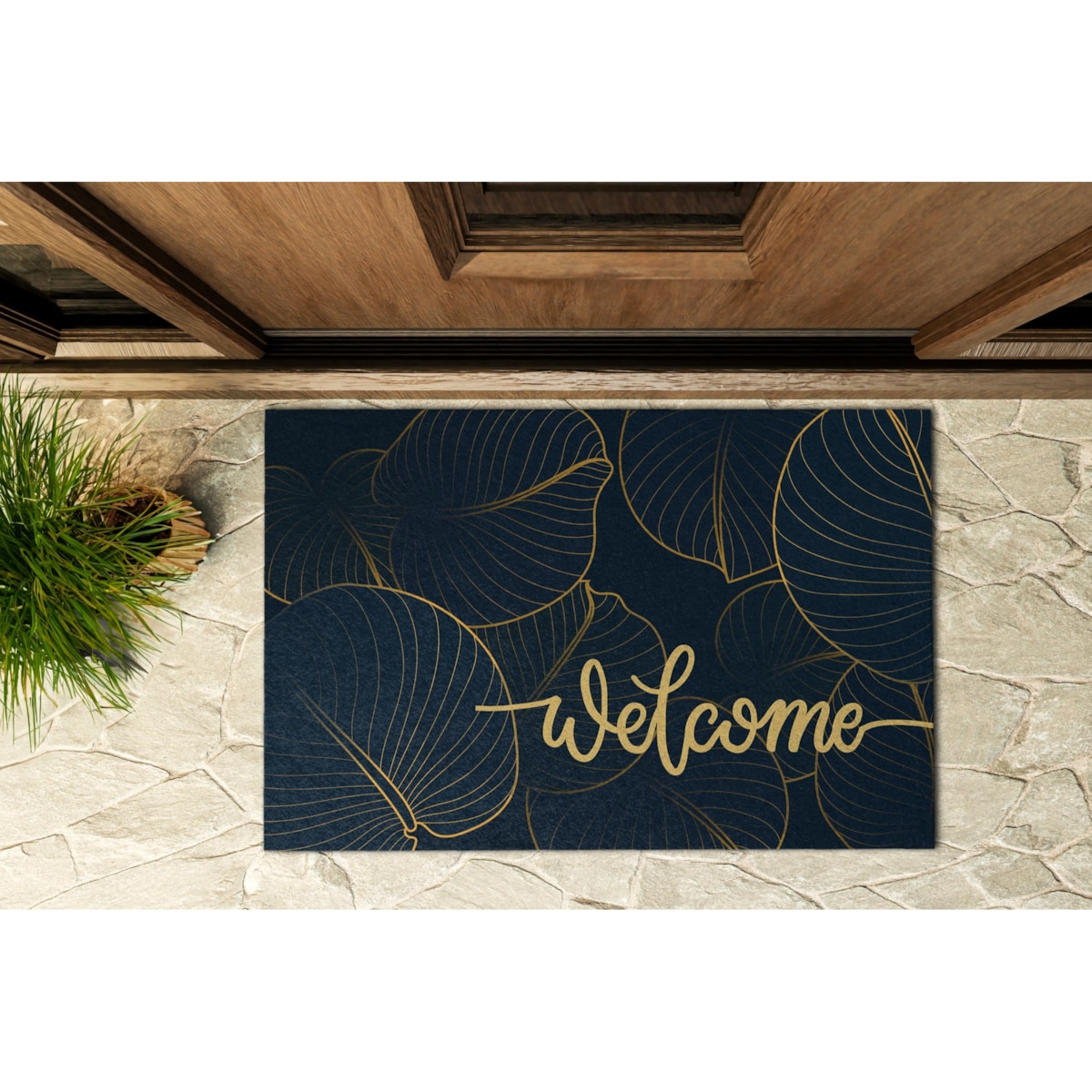 Wycieraczka zewnętrzna Welcome 90x60cm